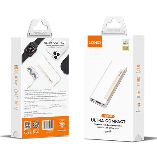POWER BANK LONIO 5000mah PR518