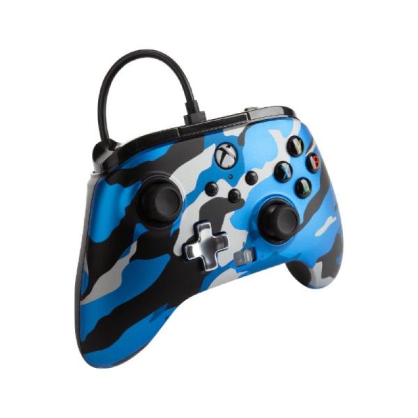 CONTROL XBOX ONE ALAMBRICO CAMUFLADO AZUL POWER A