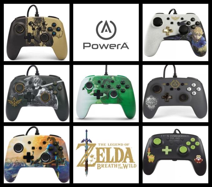 CONTROL POWER A ALAMBRICO SWITCH LEGENG OF ZELDA