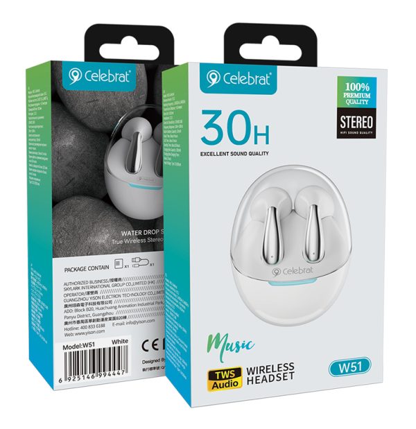 EARBUDS CELEBRAT W51