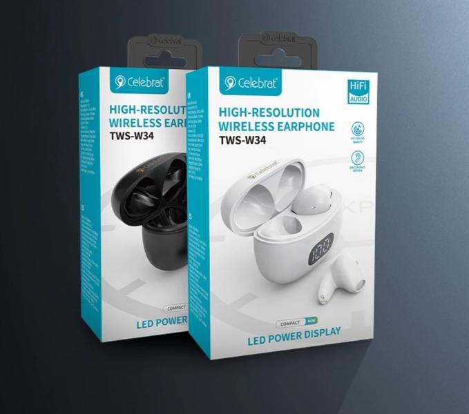 EARBUDS CELEBRAT W34