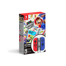 CONTROL ORIGINAL NINTENDO SWITCH JOY-CON ROJO AZUL / MARIO PARTY
