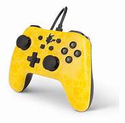 CONTROL ORIGINAL ALAMBRICO SWITCH  PIKACHU AMARILLO