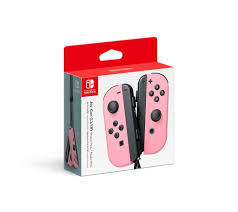CONTROL ORIGINAL NINTENDO SWITCH JOY-CON ROSADO PASTEL