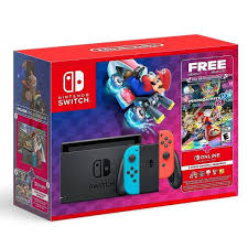 CONSOLA NINTENDO SWITCH 2.0 NEON + MARIO KART