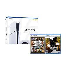 CONSOLA PLAY STATION 5 SLIM DISCO BUNDLE GTA 5