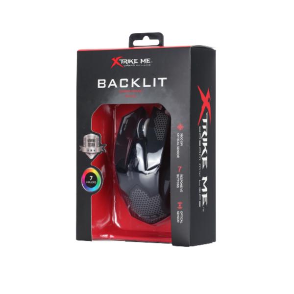 MOUSE ALAMBRICO XTRIKE ME GM-216