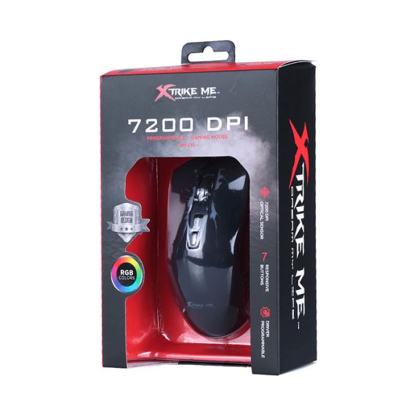 MOUSE ALAMBRICO XTRIKE ME GM-215