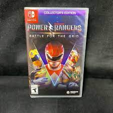 JUEGO SWITCH POWER RANGERS BATTLE FOR THE GRID