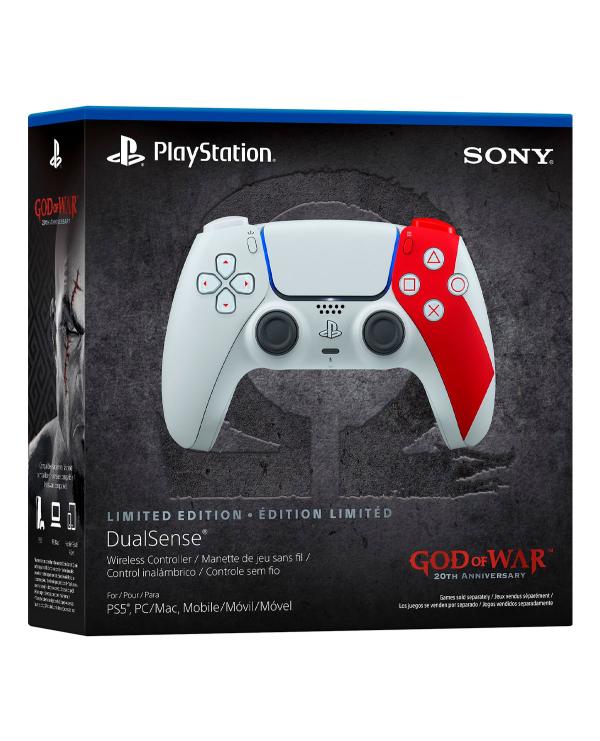 CONTROL ORIGINAL DUALSENSE PS5 EDICION GOD OF WAR 20TH