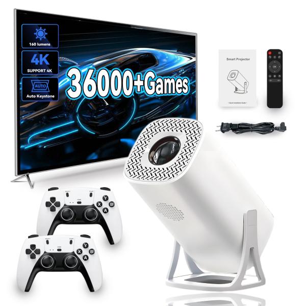 PROYECTOR HDMI & GAME-STICK 2 EN 1 S40 ULTRA