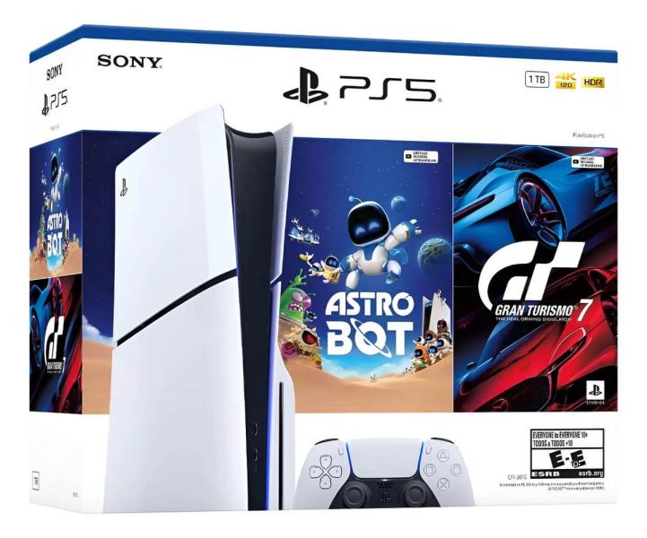 CONSOLA PLAY STATION 5 SLIM 1TB DISCO ASTROBOT / GRAN TURISMO 7