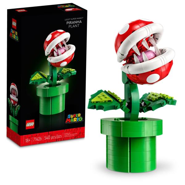LEGO SUPER MARIO PIRANHA PLANT 540pzs