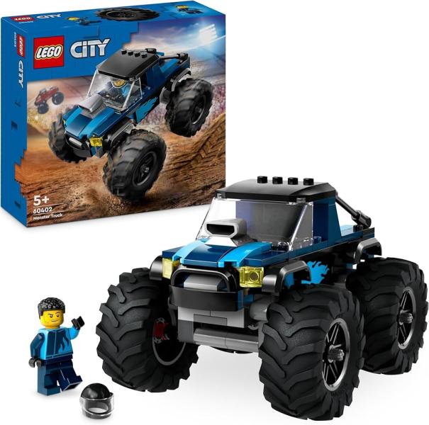 LEGO CITY CARRO MONSTRUO AZUL 148pzs