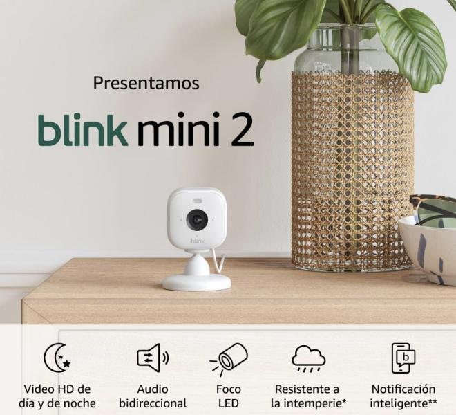 CAMARA VIGILANCIA BLINK MINI 2