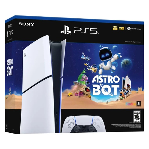 CONSOLA PLAY STATION 5 SLIM FORMATO DIGITAL BUNDLE ASTROBOT
