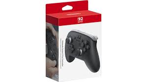 CONTROL PRO ORIGINAL NINTENDO SWITCH 2 NEGRO