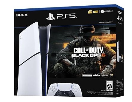 CONSOLA PLAY STATION 5 SLIM FORMATO DIGITAL CALL OF DUTTY BLACK OPS 6