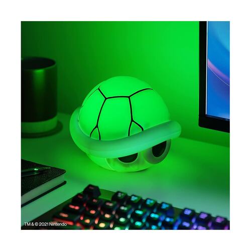 LAMPARA FIGURA CAPARAZON VERDE