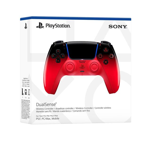 CONTROL ORIGINAL DUALSENSE PS5 HYPERPOP TECHNO RED