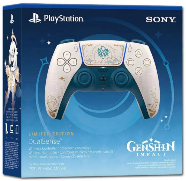 CONTROL ORIGINAL DUALSENSE EDICION GENSHIN IMPACT